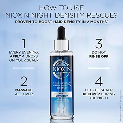Nioxin 3D Intensive Therapy Night Density Rescue 70ml