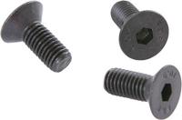 Bollard Bout screw m8 zinc black 3 pcs. 15mm - thumbnail
