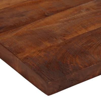 Tafelblad vierkant 80x80x2,5 cm massief gerecycled hout