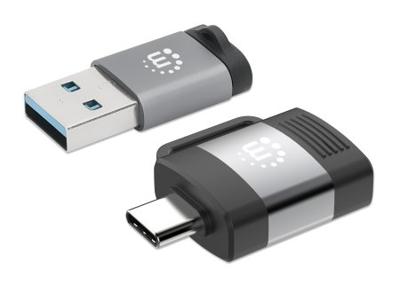 Manhattan USB 2.0 Adapter [2x USB 3.2 Gen 1 bus A (USB 3.0), USB 3.2 Gen 1 bus C (USB 3.0) - 2x USB 3.2 Gen 1 stekker C (USB 3.0), USB 3.2 Gen 1 stekker A (USB Manhattan USB 2.0 Adapter [2x USB 3.2 Gen 1 bus A (USB 3.0), USB 3.2 Gen 1 bus C (USB 3.0) - 2x USB 3.2 Gen 1 stekker C (USB 3.0), USB 3.2 Gen 1 stekker A (USB