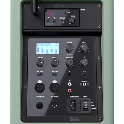 LD Systems ANNY 8 HHD B8 GN Adventure Green met handheld 823-832 MHz + 863-865 MHz