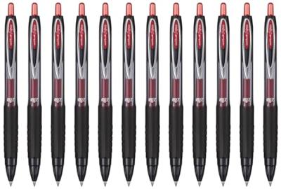 Gelschrijver Uni-ball Signo eco 207E medium rood | 12 stuks