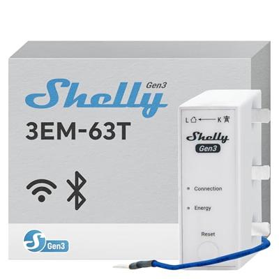 Shelly 3EM-63T Gen3 Energiemeter