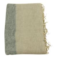 Katoenen Plaid Stripes (Groen) - thumbnail