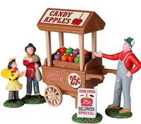 Lemax candy apple cart s/5 halloween figuur Spooky Town 2022 - thumbnail