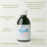Curasept ADS mondspoelmiddel - 0,12% chloorhexidine 200 Milliliter - thumbnail