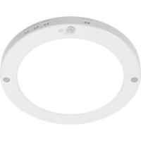 LED Plafondlamp met Bewegingssensor + Dag en Nacht Sensor - Brinton Noctis - 20W 1800lm - Helder/Koud Wit 6500K - Opbouw/Inbouw - Wit Rond - thumbnail