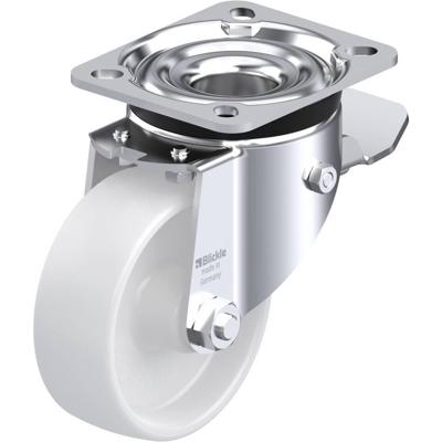 Blickle LK-PO 100G-1-ST Zwenkwiel met rem Wieldiameter: 100 mm Draagvermogen (max.): 280 kg 1 stuk(s)