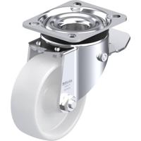 Blickle LK-PO 100G-1-ST Zwenkwiel met rem Wieldiameter: 100 mm Draagvermogen (max.): 280 kg 1 stuk(s) - thumbnail