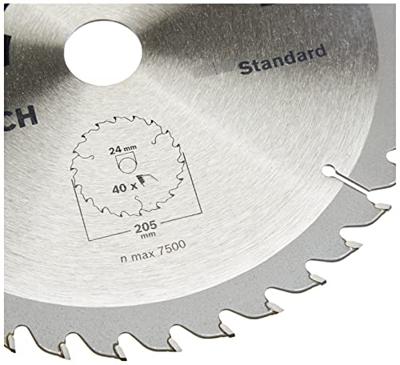 Bosch Accessoires Cirkelzaagblad Basic 205X22X24/18/16,T40 - 2609256822