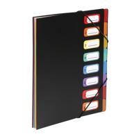 Viquel Rainbow Class sorteermap, ft A4, met 8 vakken - thumbnail