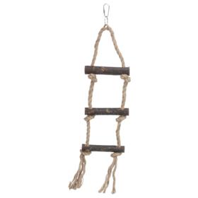 TRIXIE KNOOPLADDER SCHORSHOUT / SISAL 3 TREDEN 40 CM 3 ST