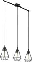 Eglo Vintage eettafel hanglampTarbes 3-lichts zwart - 94189 - thumbnail