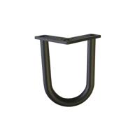 Stalen hairpin zwart hairpin ø 1,6 cm en hoogte 15 cm - thumbnail