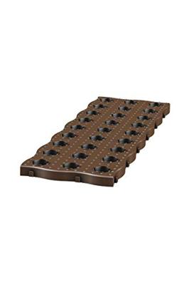 GRAF 240400 MAXI-beetplaat, set van 4, kunststof, 70x24 cm de ideale vloerbedekking voor alle perken in de tuin of in de kas 1 stuk(s) GRAF 240400 MAXI-beetplaat, set van 4, kunststof, 70x24 cm de ideale vloerbedekking voor alle perken in de tuin of in de kas 1 stuk(s)