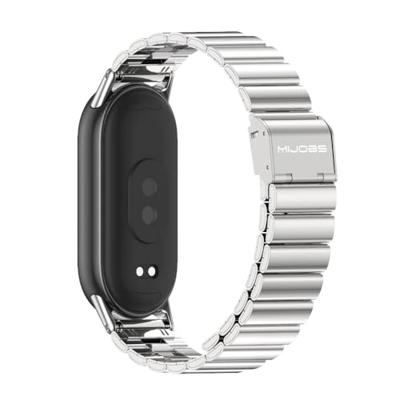 Stalen band - Zilver - Xiaomi Smart Band 8 / 9 / 10