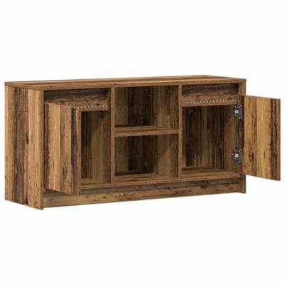 TV-kast Bruin 100 x 34 x 50 cm Bewerkt hout