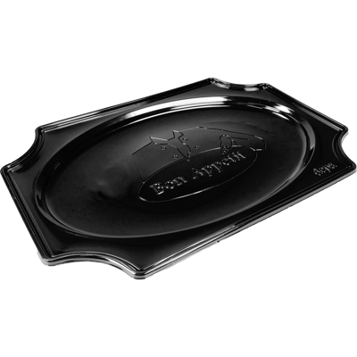 Schaal | cateringschaal | pS | 450x zwart | 100 stuks