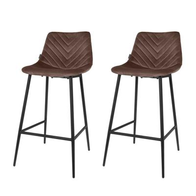 Barstoel 1set/2 Lynn taupe 96cm Barstoel 1set/2 Lynn taupe 96cm