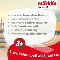 Märklin World 72222 H0 Märklin My World bouwplaatsstation - thumbnail
