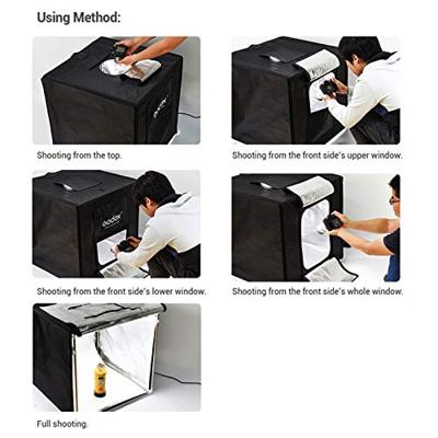 Godox Portable Triple Light LED Ministudio L40x40x40cm