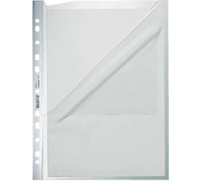 Leitz premium showtas, 11-gaats, transparant, pak van 100 Leitz premium showtas, 11-gaats, transparant, pak van 100