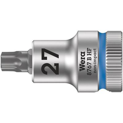 Wera 8767 B HF TORX® Zyklop Bitdop met 3/8"-aandrijving, met vasthoudfunctie, TX 27 x 35 mm - 1 stuk(s) - 05003064001