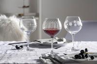 Leonardo Casella Burgundyglazen met print, per 6 - thumbnail