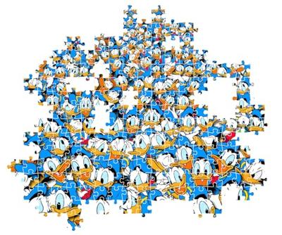 Clementoni Impossible Puzzel Disney Donald Duck 1000 Stukjes Clementoni Impossible Puzzel Disney Donald Duck 1000 Stukjes