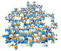 Clementoni Impossible Puzzel Disney Donald Duck 1000 Stukjes - thumbnail