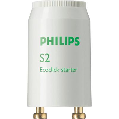 Starter S2 Philips Starter S10 voor TL buizen 4-22 W