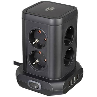 Brennenstuhl 1153560000 Stekkerdoostoren 8-voudig In 45° Opstelling Brennenstuhl 1153560000 Stekkerdoostoren 8-voudig In 45° Opstelling