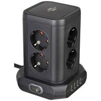 Brennenstuhl 1153560000 Stekkerdoostoren 8-voudig In 45° Opstelling - thumbnail