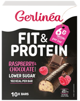 Gerlinéa Fit & Protein Raspberry & Chocolate Maaltijdrepen - thumbnail