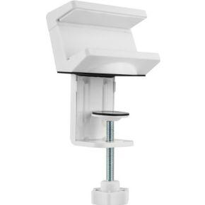 Equip 650806 clamp-on powerstrip holder, abs, steel, white