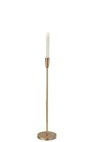 J-Line kandelaar - metaal - goud - medium - thumbnail