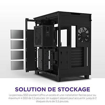 Mid-Tower Case - NZXT - H9 Elite - Gehard glas - Optimale luchtstroom - Zwart