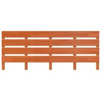 Hoofdbord Wasbruin 200.5 x 3 x 80 cm Massief grenenhout - thumbnail