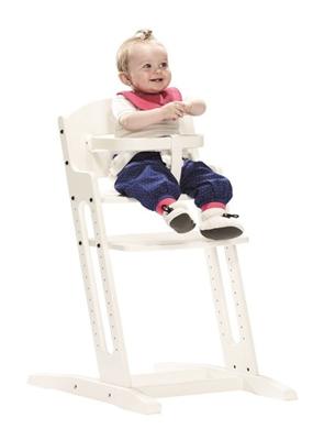 Baby Dan DanChair Traditionele kinderstoel Harde stoel Wit Baby Dan DanChair Traditionele kinderstoel Harde stoel Wit