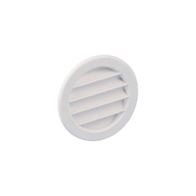 Kunststof ventilatierooster Ø 75 mm grijs