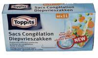 Toppits Diepvrieszakjes 1,0ltr 40stuks - thumbnail