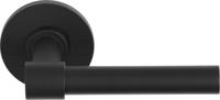 Formani Piet Boon ONE PBL15/50 deurkruk geveerd op rozet - mat zwart - thumbnail