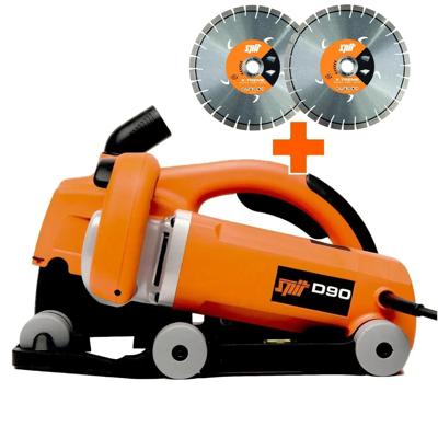 Spit D90 Sleuvenfrees incl. 2x Universeelbladen - 811242