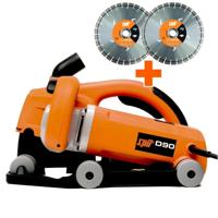 Spit D90 Sleuvenfrees incl. 2x Universeelbladen - 811242 - thumbnail