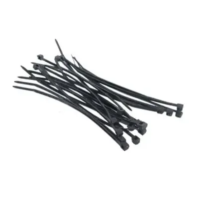 ACT kabelbinders 10cm 100st zwart - thumbnail