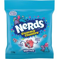 Nerds Gummy Clusters Berries 113g bij Jumbo - thumbnail
