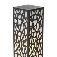 QAZQA Modern buiten paaltje zwart 40 cm IP44 - Nicole - thumbnail