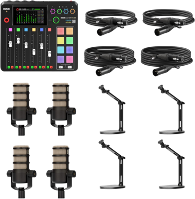 RØDE Podcast large bundle