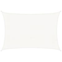 Zonnezeil 160 g/m 3x4,5 m HDPE wit - thumbnail