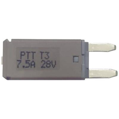 PARTS PTT Circuit Breaker Mini, type 3. Manual Reset, 7,5A C001-102-0062 Standaard steekzekering (auto) 7.5 A Bruin 1 stuk(s) PARTS PTT Circuit Breaker Mini, type 3. Manual Reset, 7,5A C001-102-0062 Standaard steekzekering (auto) 7.5 A Bruin 1 stuk(s)